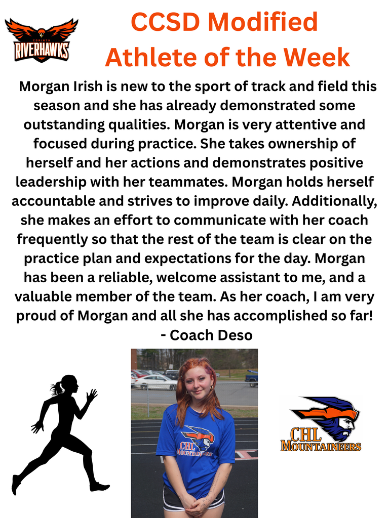 Morgan Irish - Athlete of the Week