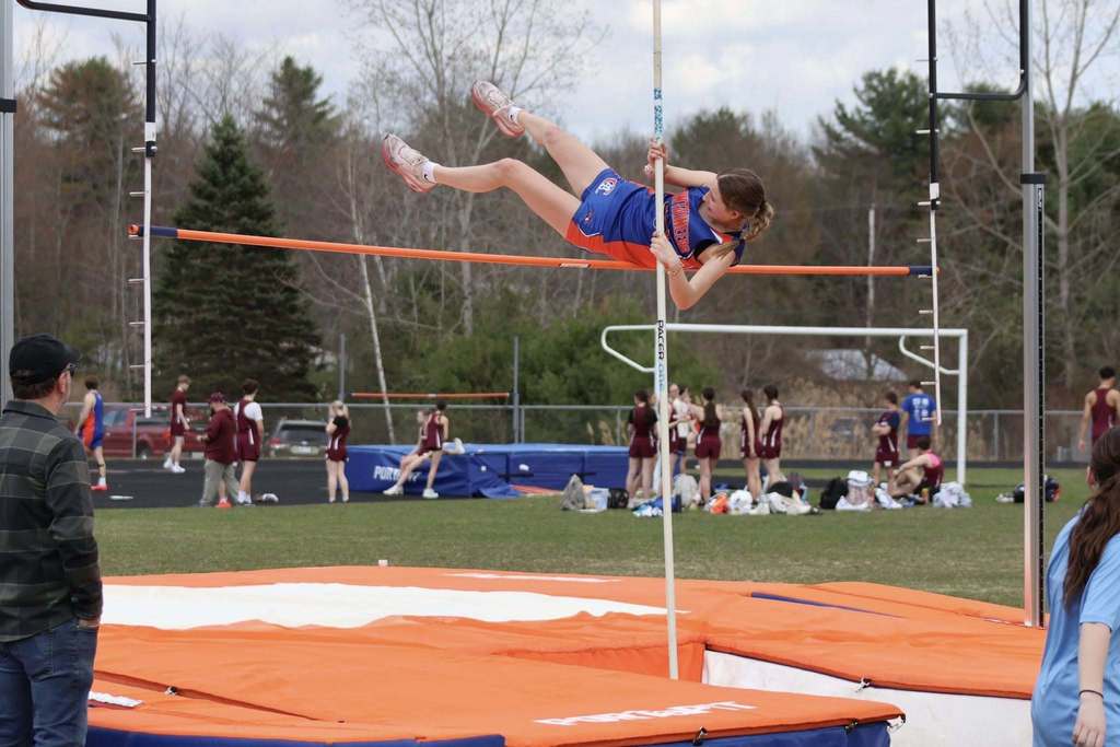 Track high jump