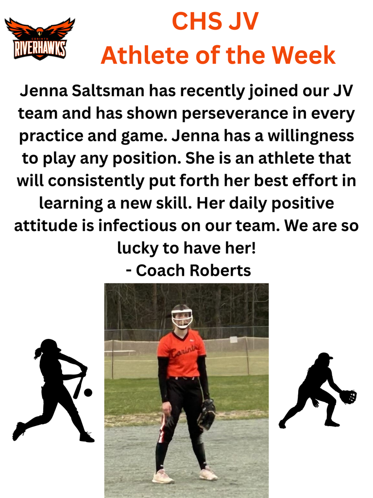 JV Athlete of the Week Jenna