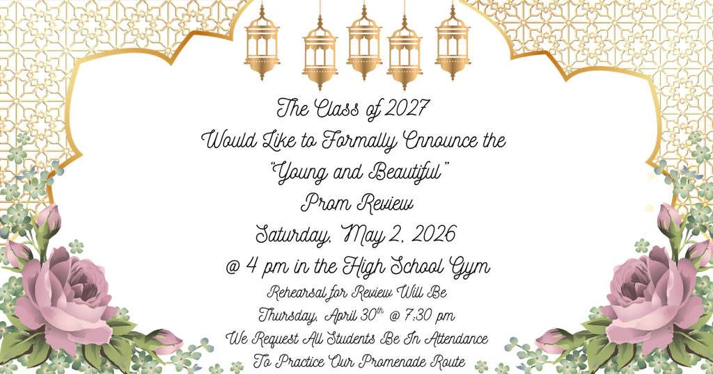 Prom Review Information