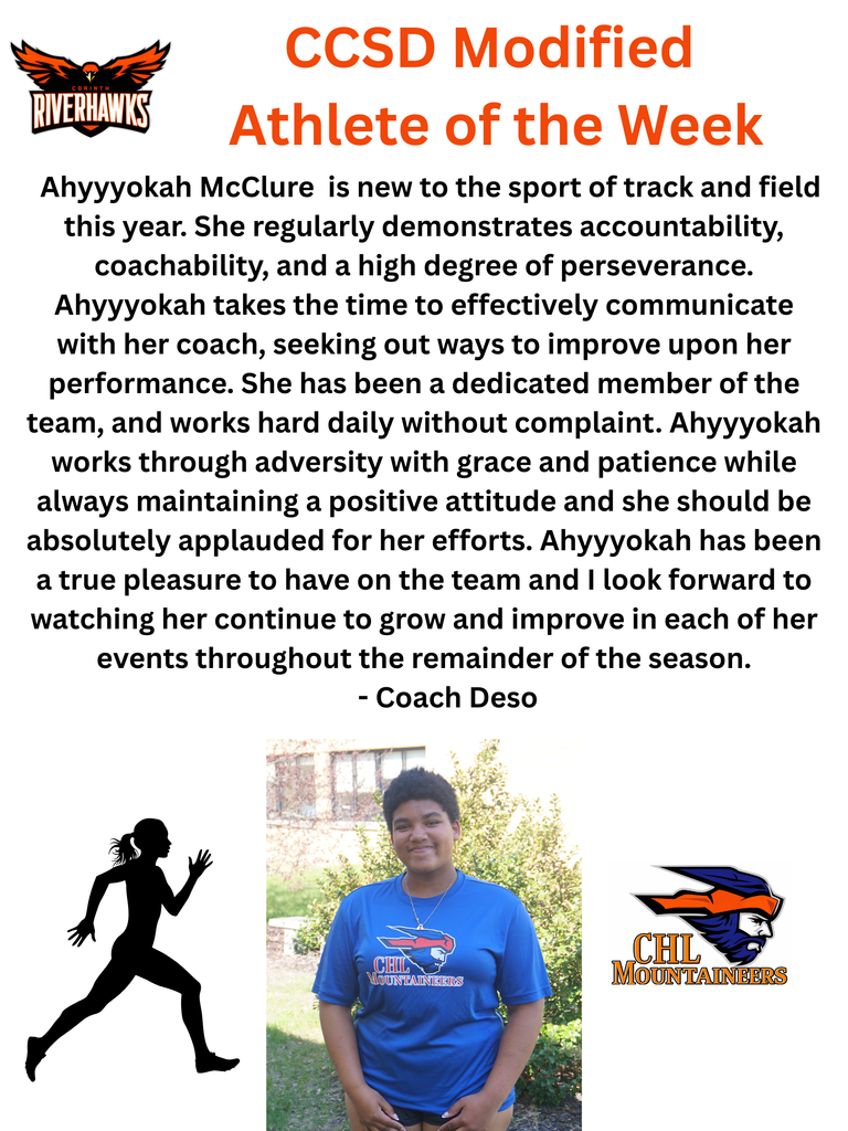 Ahyyyokah Athlete of the Week