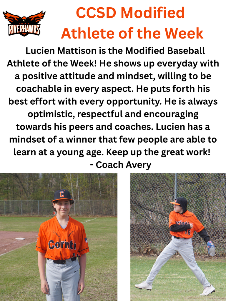 Lucien Athlete of the Week