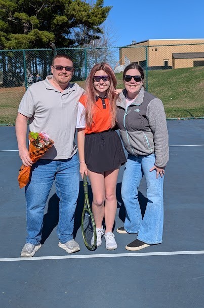 Senior Recognition Day for tennis