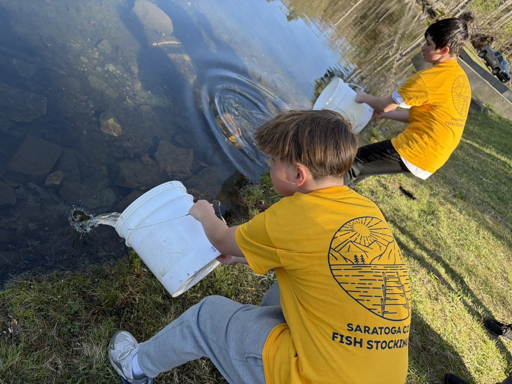 Grade 7 restocking the reservoir