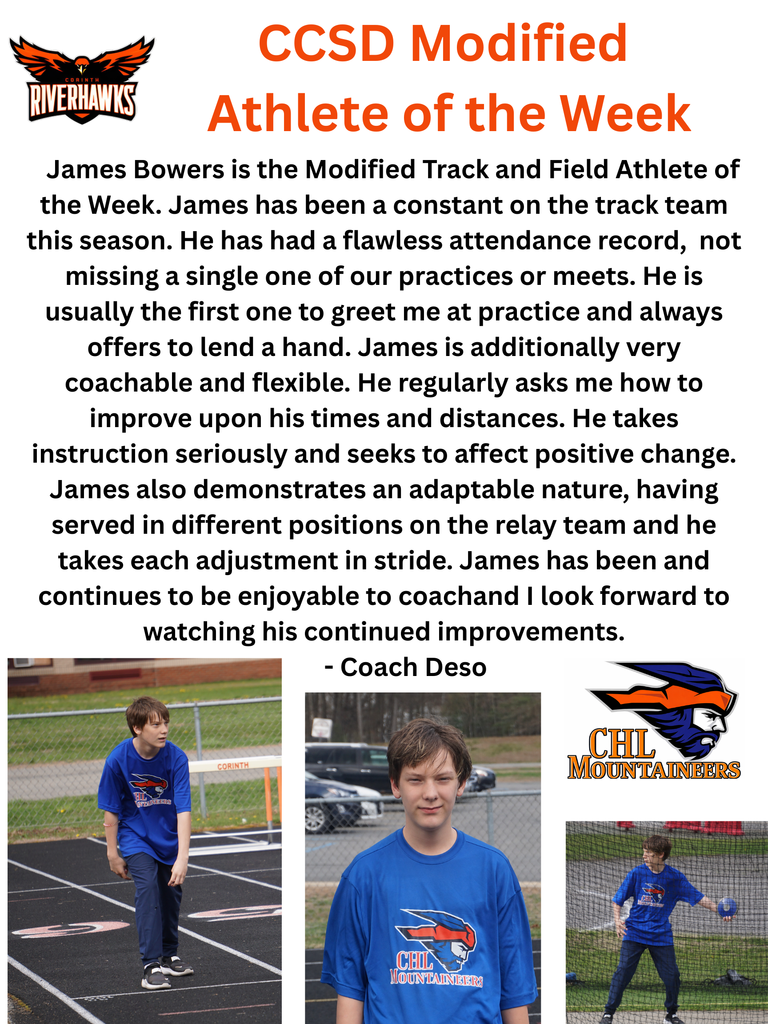 Modified Athlete of the Week