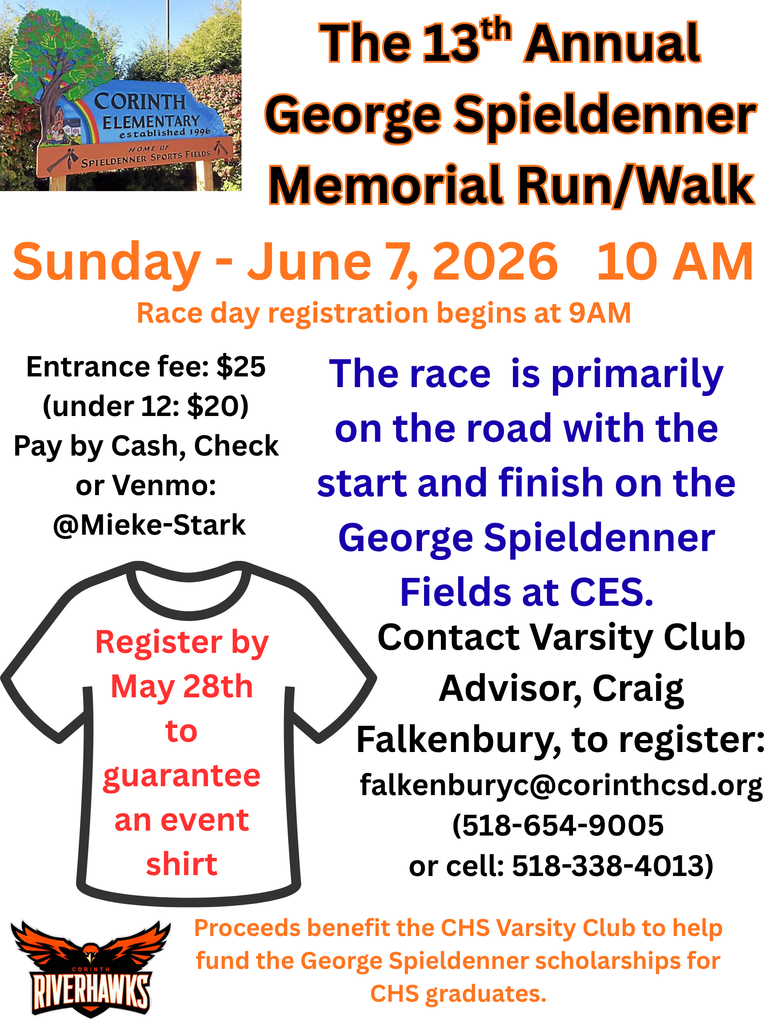 George Spieldenner Memorial Run - CHS Varsity Club