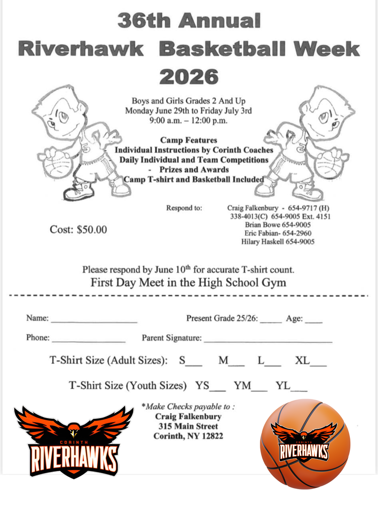 Riverhawk Basketball Camp