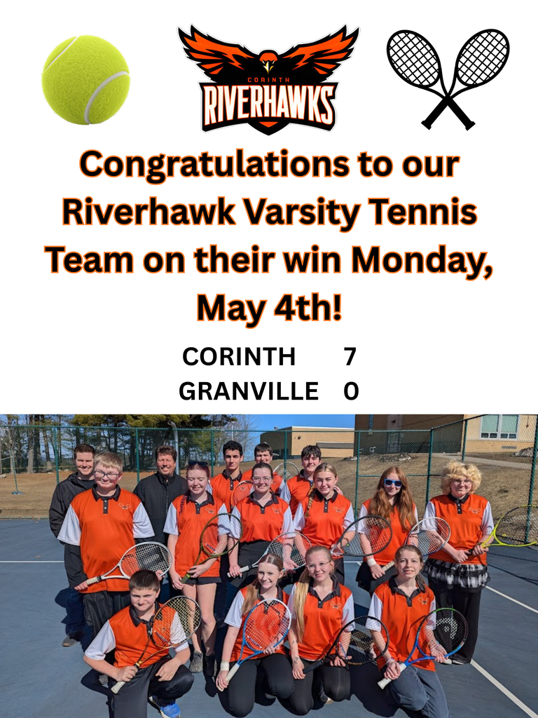 Varsity Tennis Win May 4th