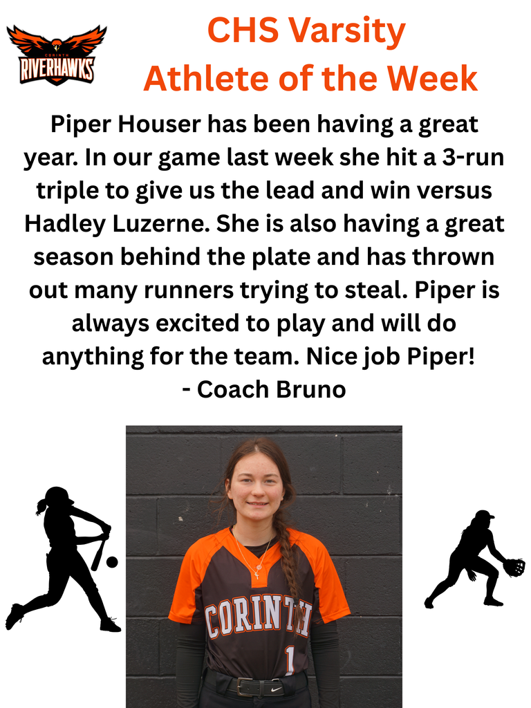 Piper Varsity Athlete of the Week Softball