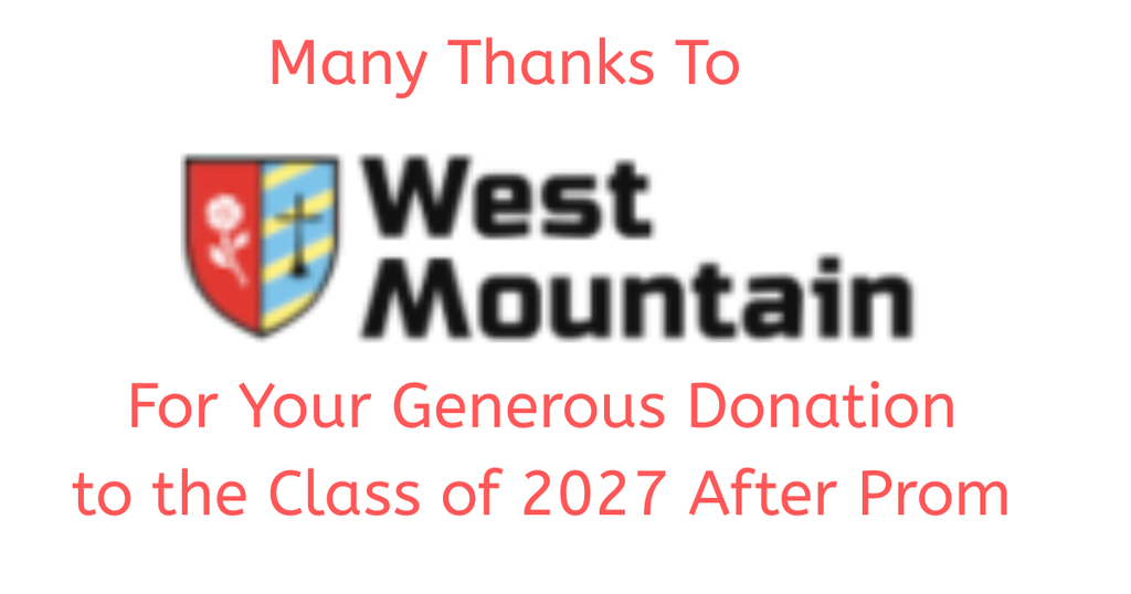 WEST MT Thank you POST PROM