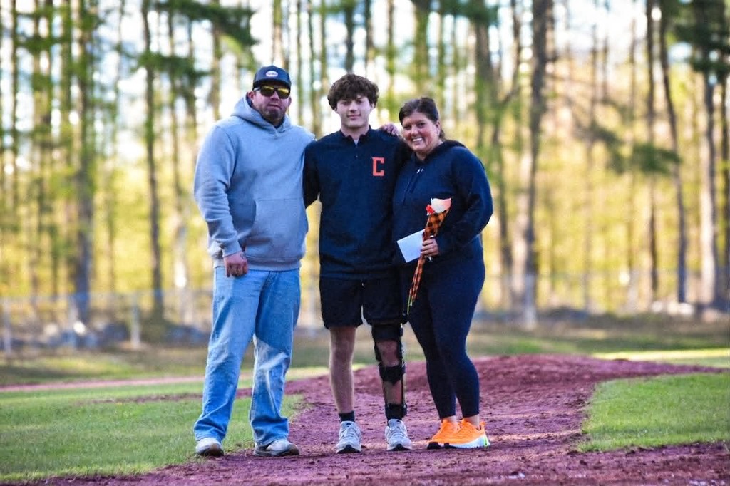 Senior Night Keegan Baker
