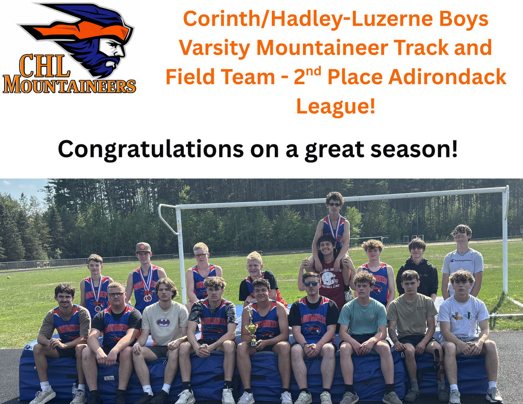 Boys Varsity track receives their 2nd place medals