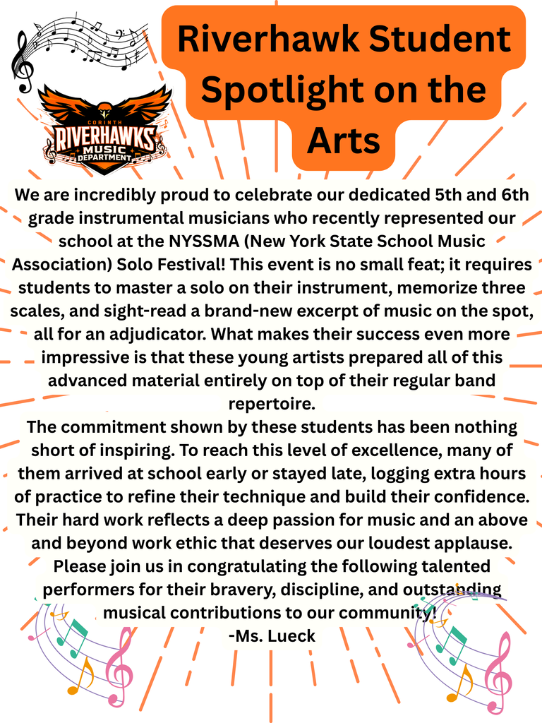 Lueck NYSSMA participants 