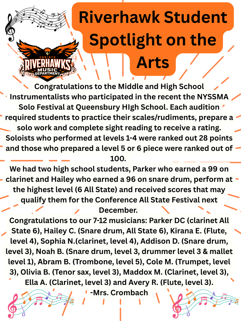 Crombach write up NYSSMA