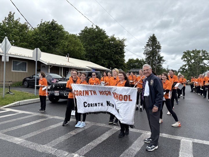 CCSD Band with Senator Tedisco