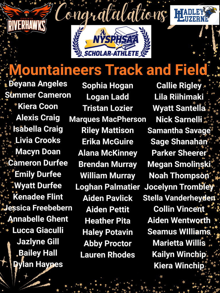 Scholar Athlete Team Track