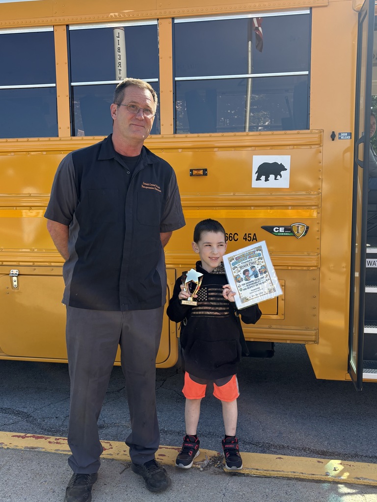 Ryker C Bus Conduct Award