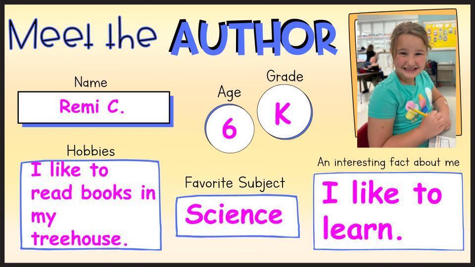 Remi Author of the Week