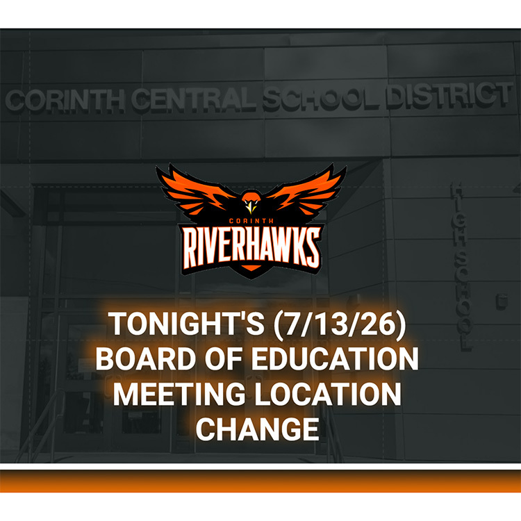 Board of Education Meeting Location Change