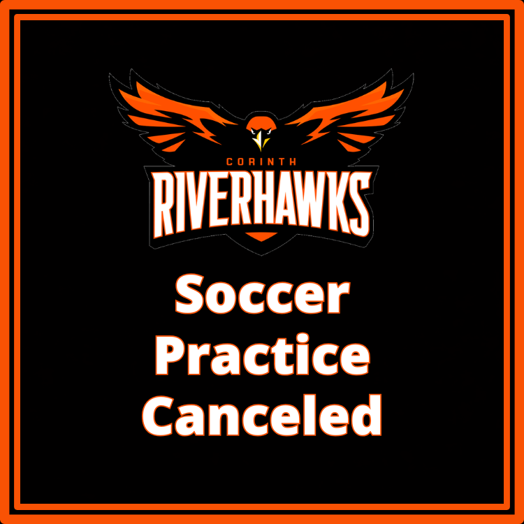 Soccer Practice canceled