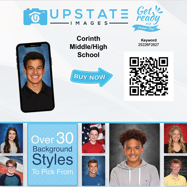 Corinth Middle/High School Picture Day Information