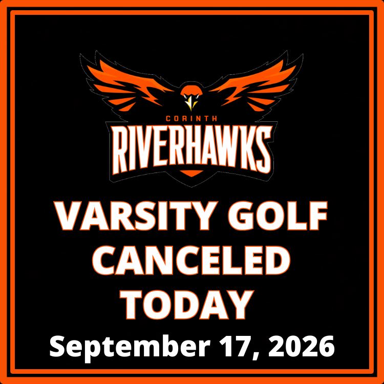 Varsity Golf Canceled Today