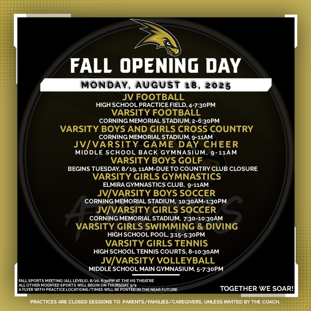 Fall Opening
