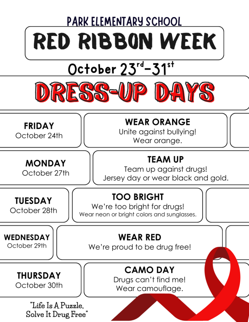 red ribbon week 2025