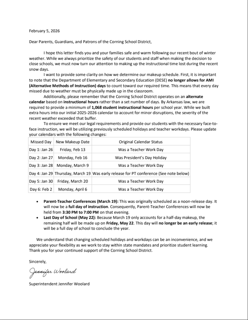 25-26 school Calender