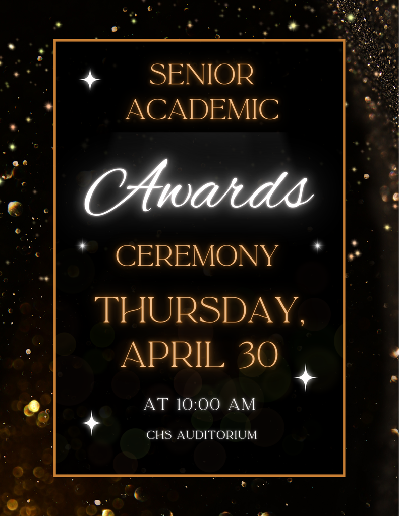 Awards flyer