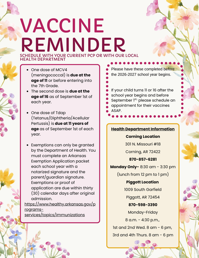 vaccine reminder