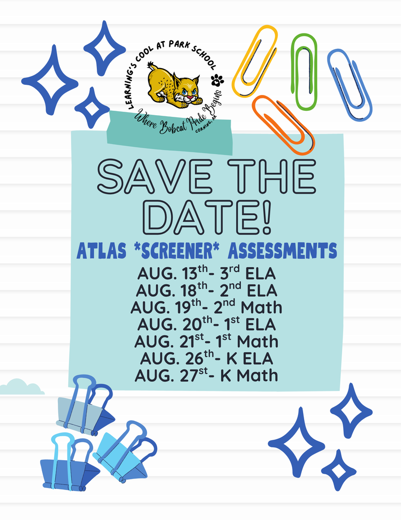 ATLAS Screener Dates