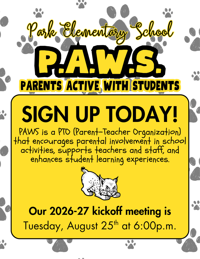 PAWS kickoff meeting 8/25/26 6pm