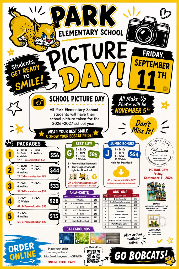 fall picture day at Park sept 11
