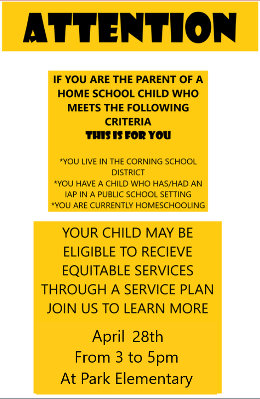 Home school flyer