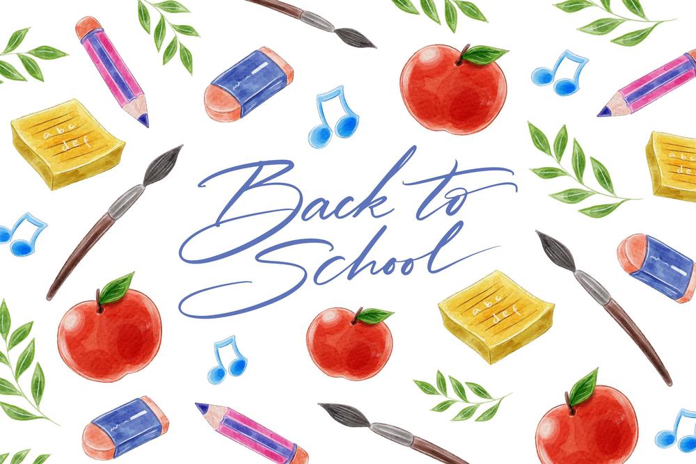back to school poster