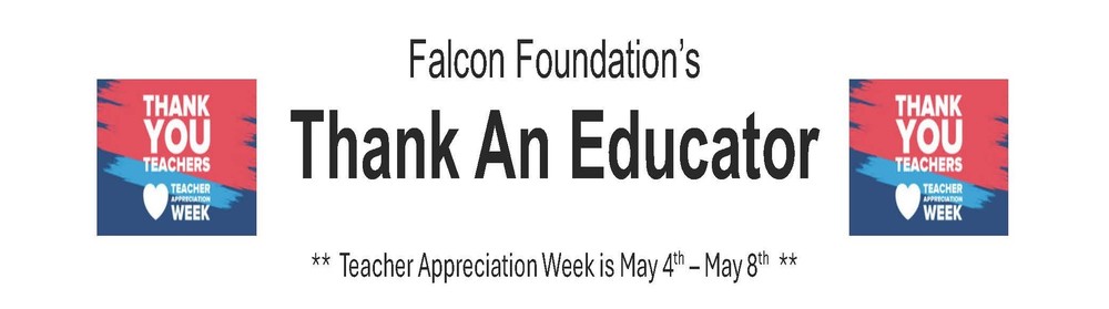 Thank An Educator flyer heading