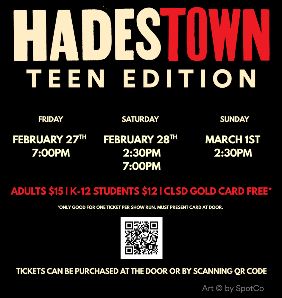 poster of musical Hadestown Teen Edition