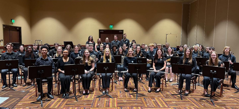 concert band seated