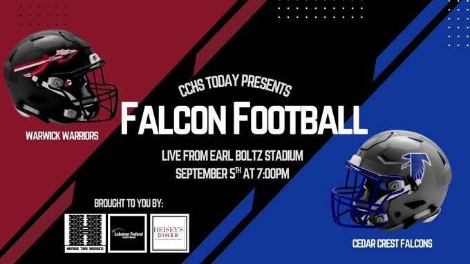 football livestream promo graphic