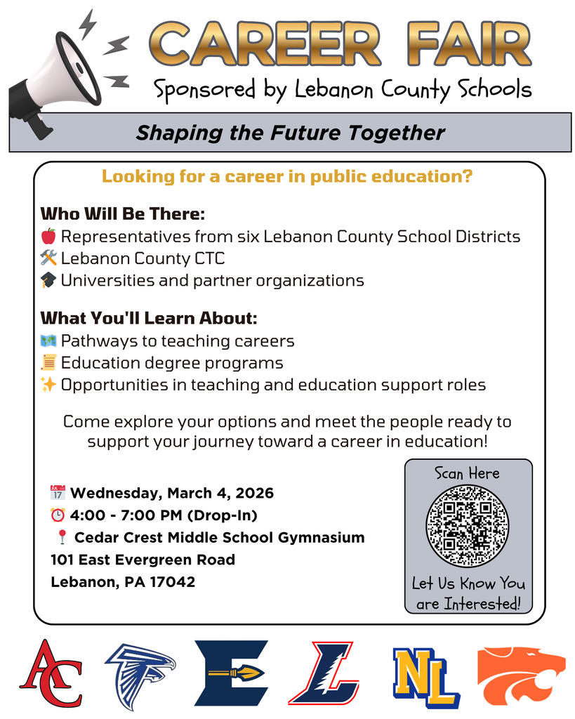 poster sharing information about a Carrer Fair