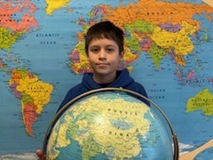 SL Geo Bee champ Nate Bomgardner