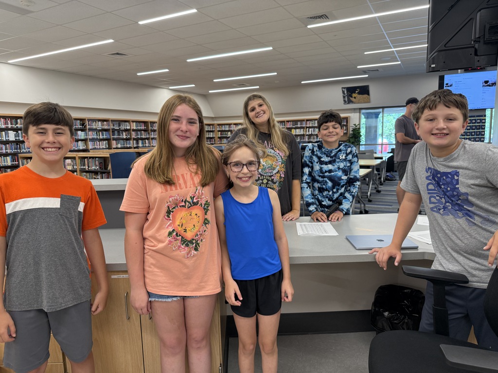 Falcon Film Camp participants smile for the camera before filming
