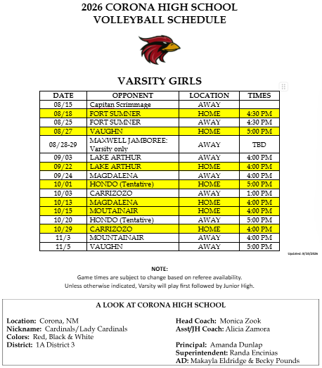 Varsity VB