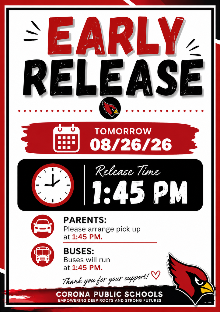 Early Release Flyer