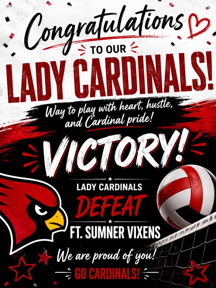 Lady Cardinal Victory