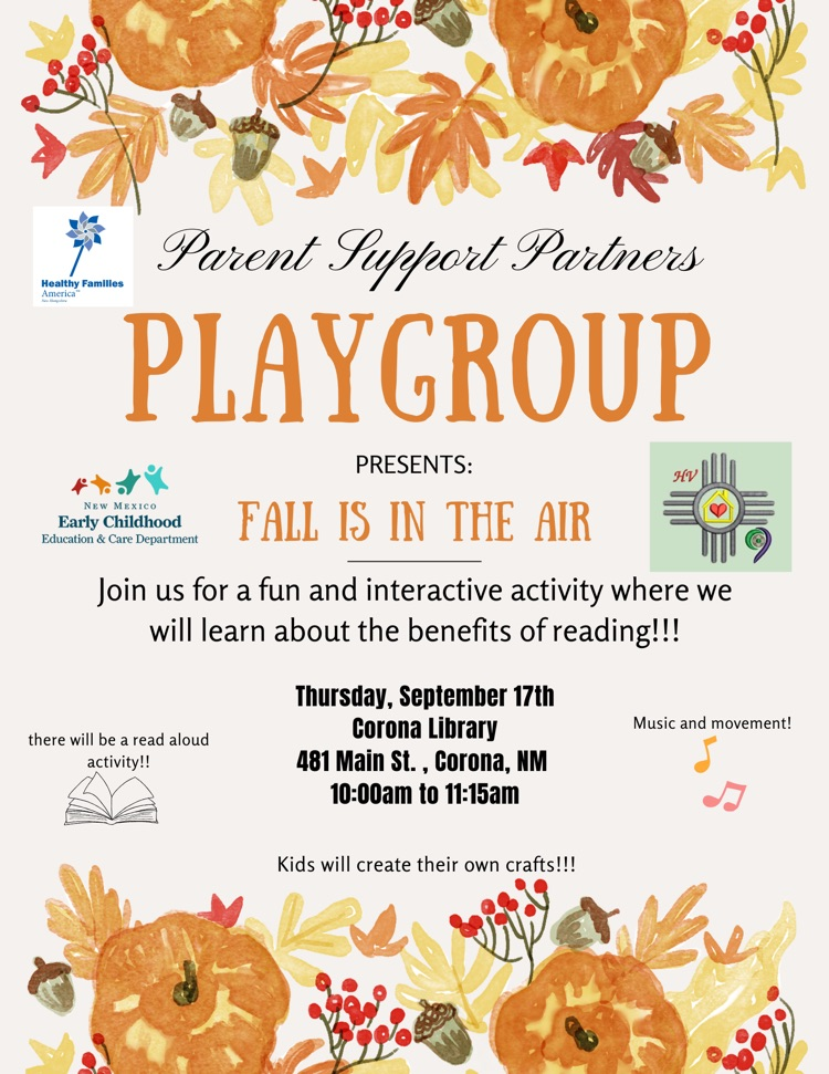 Playgroup Flyer
