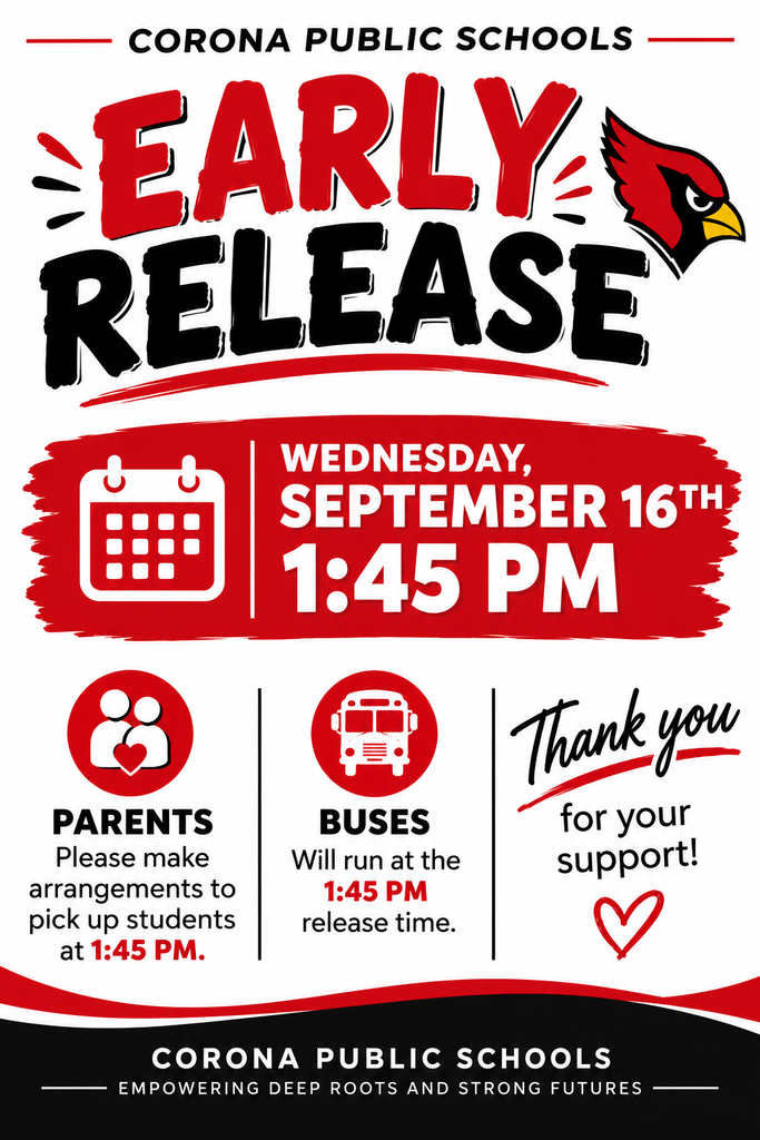 Early Release Flyer