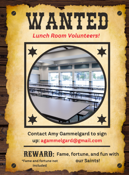 lunch volunteer post