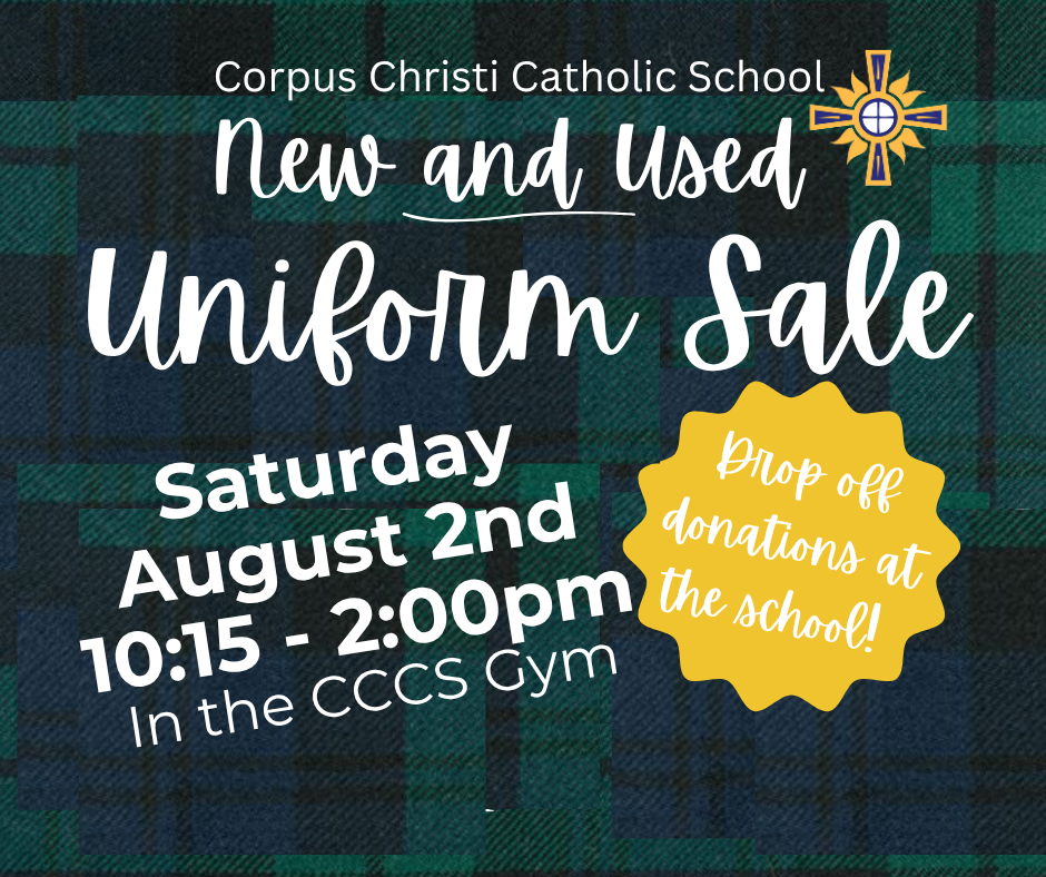 Uniform Sale! In CCCS Gym